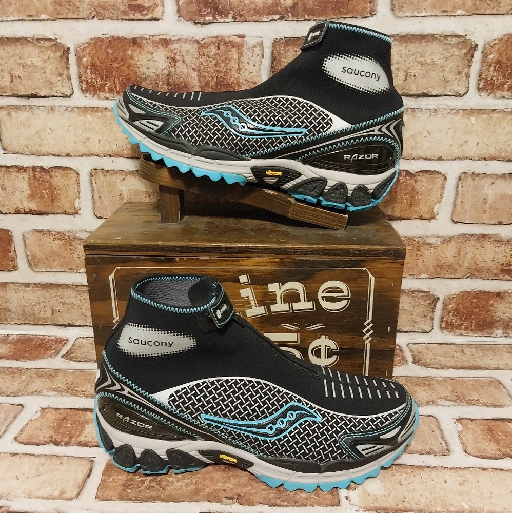 Pre-owned 2010 Saucony Progrid Razor Trail Runners
